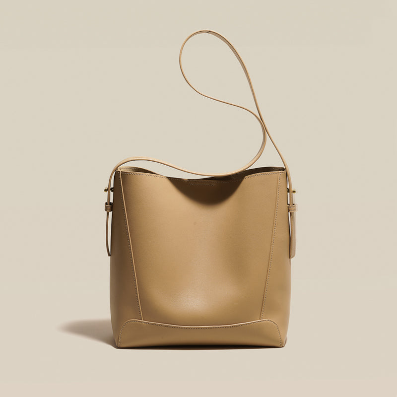 Large Capacity Soft Leather Tote Bag For Woman Korean Version
