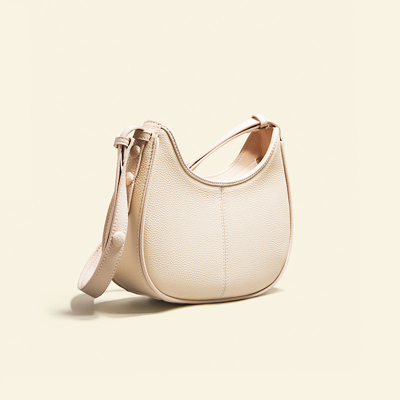 Regina Soft Armpit handbag Vintage Leather Hobo Bag