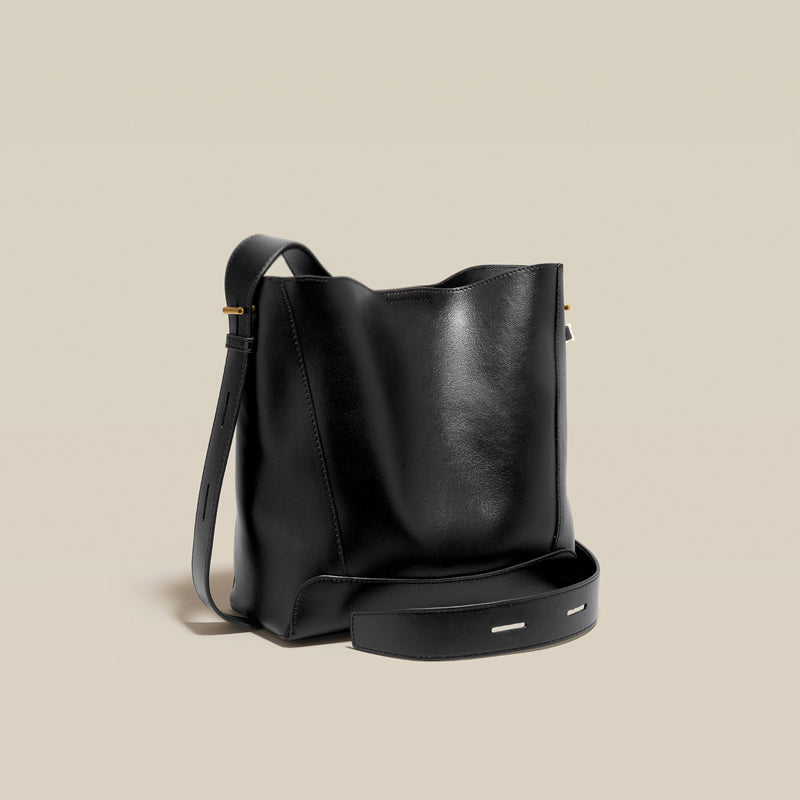Large Capacity Soft Leather Tote Bag For Woman Korean Version