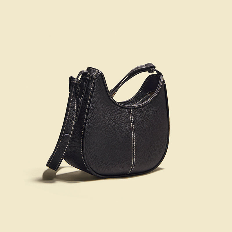 Regina Soft Armpit handbag Vintage Leather Hobo Bag